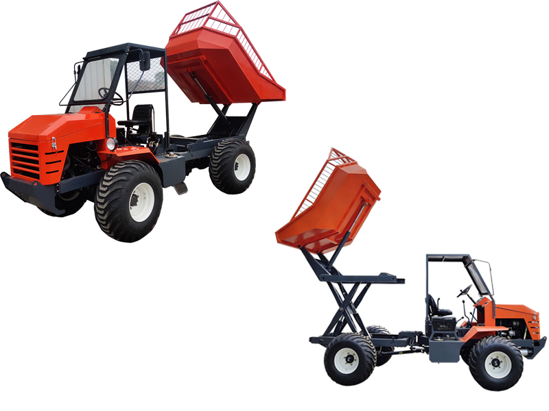 Garden Farm Tractor Small Dumper Fruit Sawit Farm Oil palm harvest Dumper